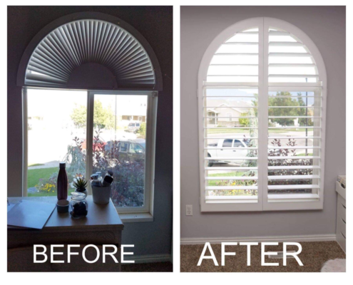 shutters before and after